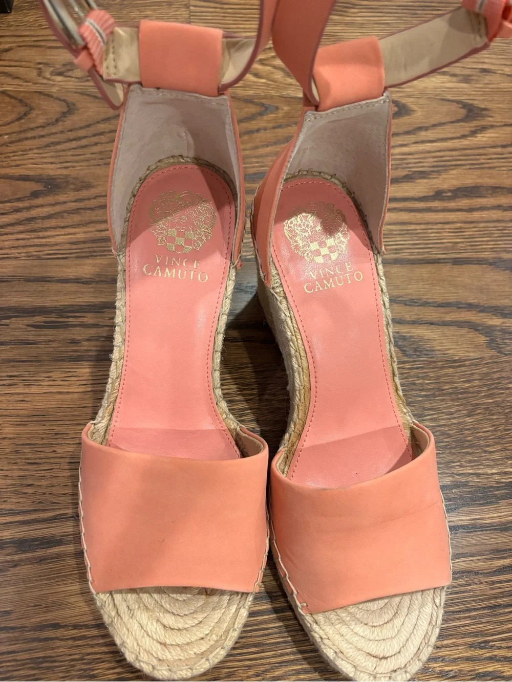 Vince Camuto Coral Ankle-Strap Espadrille Wedge